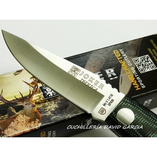 Joker Iberica Micarta Canvas Verde NV138